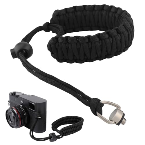 Image of Sichumaria Camera Wrist Strap,Adjustable Nylon Hand Wrist Straps Lanyard with a 1 /4 inch screw, for insta360 X3,X2,Universal Hand Strap for DSLR Cameras,Action Cameras,Selfie Sticks,eat