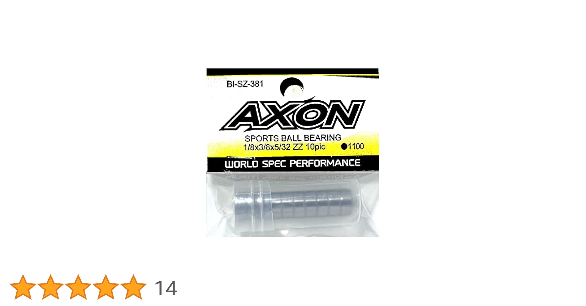 Amazon.co.jp: AXON SPORTS BALL BEARING 1/8x3/8x5/32 ZZ 10pic