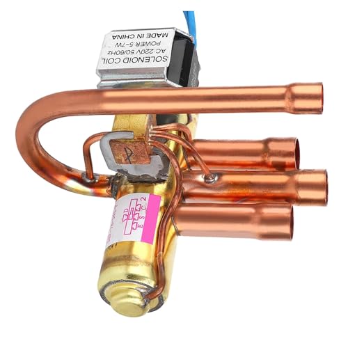 Válvula de inversión de cuatro vías con control de flujo para refrigeración 6