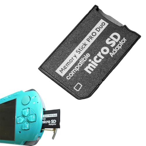 Ultimate Version Memory Stick Pro Duo, Adaptateur Memory Stick PSP, Adaptateur Micro Sd Ms Pro Duo, Adaptateur Memory Stick Pro Duo pour Play S tation Portable,...