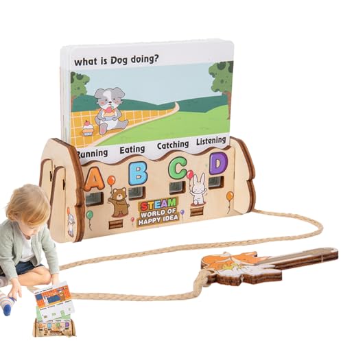 Juguetes de aprendizaje para niños pequeños - Juego De Lógica Educativa | Juego De Lógica De Ortografía De Palabras - para, Estudiantes de Primaria, Profesores, Entretenimiento En Casa, Entrenamiento