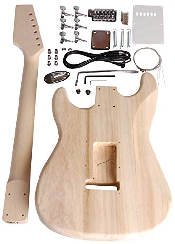 Beaton DIY-ST-11 Guitare électrique à faire soi-même - Les Beatles, Paul McCartney, John Lennon, RIngo Starr, George Harrison Beaton DIY-ST-11 Guitare électrique à faire soi-même – Image 3