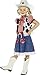 Produktbild Smiffys Kinder Cowgirl Liebling Kostüm, Kleid, Weste, Halstuch, Gürtel und Hut, Größe: S, 36328