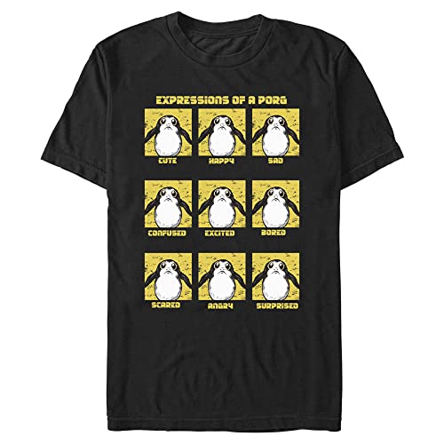 T-shirt Star Wars Porg vêtement blanc de coupe ample taille XXL homme