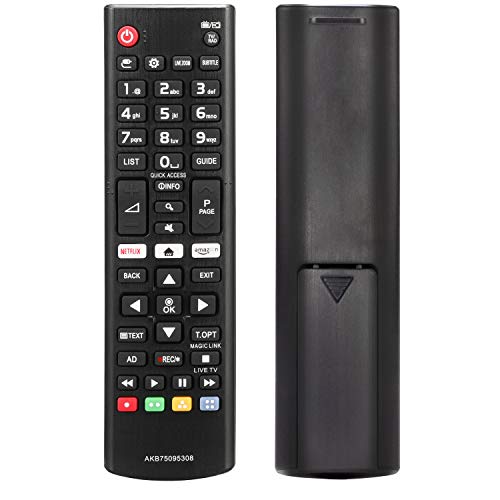Mando a distancia universal de repuesto compatible con todos los modelos LG Smart TV LCD LED 3D HDTV AKB75095308