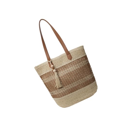 Image of Women Shoulder Bag Stylish Lightweight Handbag for Spring Commuting Shopping White