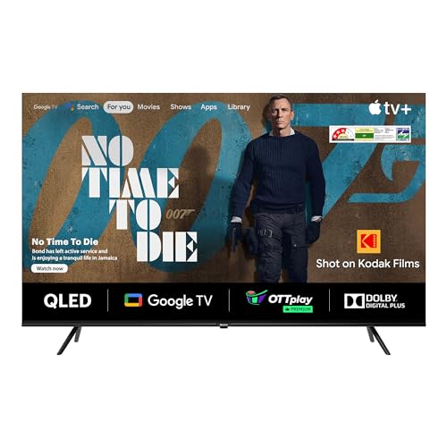 Image of Kodak 108 cm (43 inches) 4K Ultra HD Smart QLED TV 43MT5055 (Black)