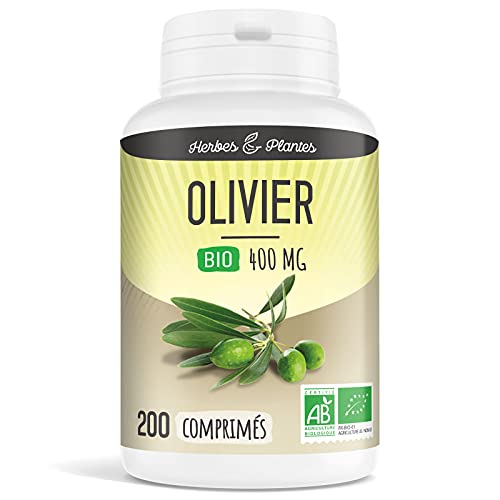 Herbes Et Plantes Olivier Bio 200 Comprimés 400 mg