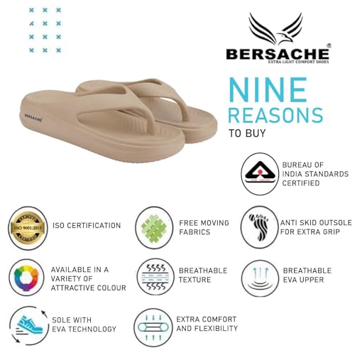 Image of Bersache Extra Soft Classic Casual with Regular wear with Ultra Soft & Flexibility Technology Slipper for Women's