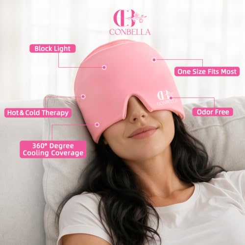 Image of Migraine Relief Cap, Soothing Headache Ice Face Mask Products
