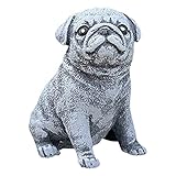 ★Kunst zu erwecken: Garten-Mops-Hundestatue bringt unendliches in Ihren Garten und erweckt Kunst zum . Mops Statue Tierskulptur sorgt dafür, dass Ihr Garten dig und einladend für Gäste ist.