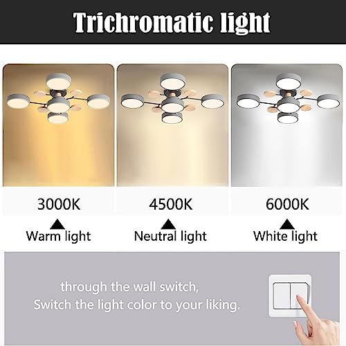 Plafonnier LED moderne 32W encastré vert à intensité variable - 5