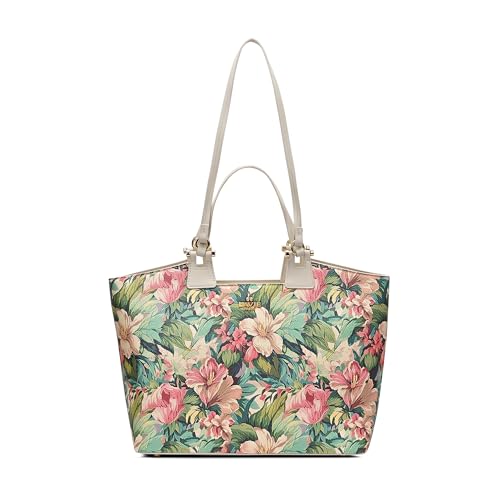 Image of LAVIE PARIS Women's Fleur Large Tote Handbag | Tote Bag for Work | Ladies Purse | Stylish Shoulder Bag | Gift for Women