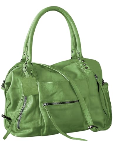 WINSASI Vegan Leather Adjustable Strap Tote