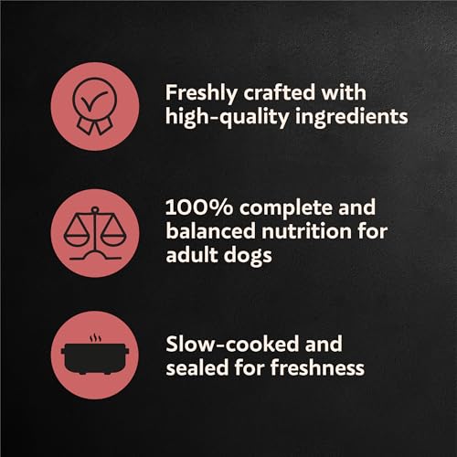 Image of Cesar Home Delights Wet Dog Food, Beef Stew in Sauce, 3.5 oz, 24 Count | Real beef #1 ingredient, easy to digest, no fillers /added sugar /artificial flavors, use as meal or topper, easy peel trays