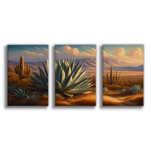 Impression sur toile agave 50x75 cm décoration murale de salon