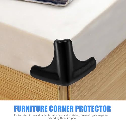 Image of Furniture Corner Protectors 4-Pack Soft Silicone Childproof Corner Guards 1.77 Inch Table Edge Protectors for Home Office Safety