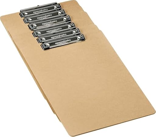 Amazon Basics Portapapeles rígido, pack de 6, Marrón | Ya disponible en tu tienda friki favorita! En mundofriki.es! Amazon Basics Portapapeles rígido, pack de 6, Marrón | Ya disponible en tu tienda friki favorita! En mundofriki.es!