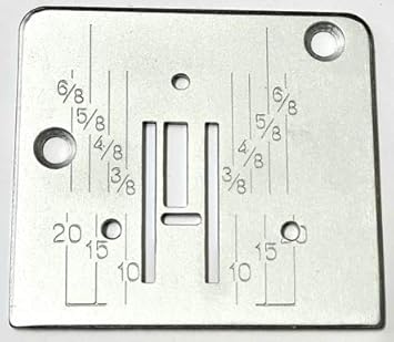 Zenith Needle Plate comaptible with Janome Model Sewing Machine. 1 Piece. Compatible for Usha janome Sewing Machines The Product is not Created or Sold by Usha Steel Finish