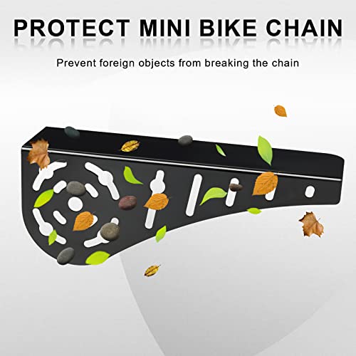 Carter de protection de chaîne mini vélo compatible Honda et Tecumseh 5-7ch - 5