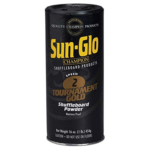 Sun Glo Shuffleboard Powder - Speed 2 - Tournament Gold