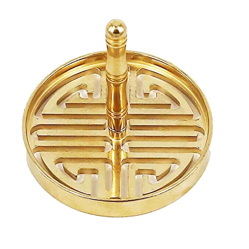 Skmihjl Copper Incense Mold Incense Press Mold Incense Press Tool Kit Incense Cone Molds Incense Powder Press Making Kit Incense Ash Pressing Mold For Diy Fragrance Yoga Meditation Accessory (Shou) #TOP28