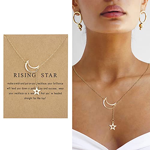 Women Necklace with Paper Card Adjustable Chain Pendant Friendship Blessing Love Greeting Congratulation Card Jewelry Gift Women Necklace with Paper Card Adjustable Chain Pendant Friendship Blessing Love Greeting Congratulation Card Jewelry Gift