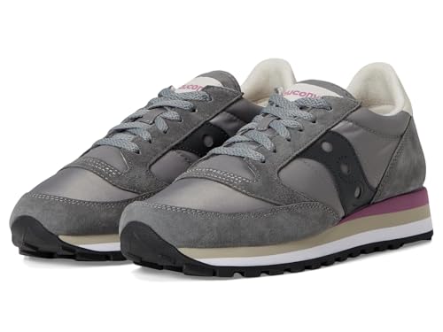 Saucony Jazz Original Vintage, Scarpe da ginnastica Uomo, Grigio Nero, 46.5 EU
