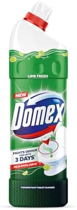 Domex Fresh Guard Disinfectant Toilet Cleaner Liquid|| Lime Fresh|| 1 L| Freshness for 100 Flushes