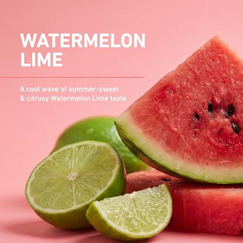 Image of Isopure Clear Whey Isolate Protein Powder, Lactose Free, Gluten Free, Naturally Flavored, Watermelon Lime, 20g Protein Per Serving, 14.1 Oz, 16 Servings (Packaging May Vary)