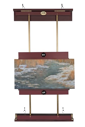 Rue Wall Display & Painting Easel Small- 24in Wide-Canvases up ...