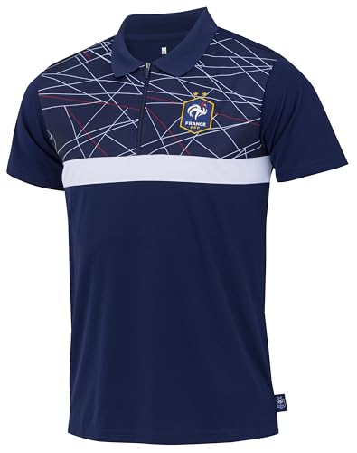 FFF Polo Collection Officielle Equipe de France de Football - Taille Homme L