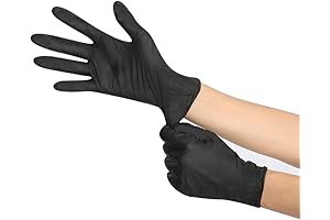 Black Disposable X-Large Nitrile Gloves: Unsurpassed Strength and Comfort