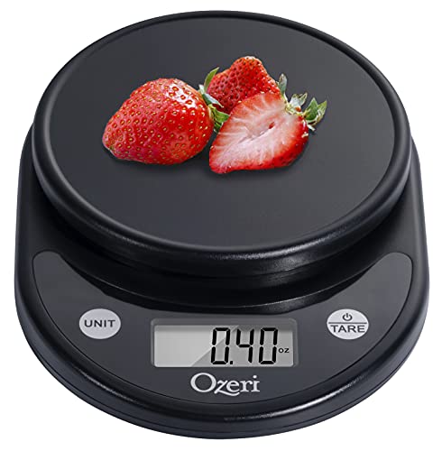Ozeri Pronto Digital Multifunction Kitchen And Food Scale, All Black #TOP5