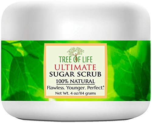 100% Natural Sugar Scrub Cleanser Face and Skin