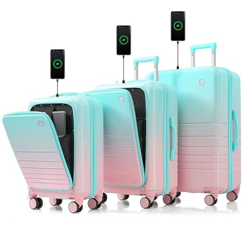 Luggage Set Of 3, 20, 24, 28 Inch: Travel Convenience and Style
