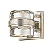 Troy Lighting B5691 Splash-4W 1 LED Bath Vanity-4.5 Inches Wide by 4.5 Inches High, Finish Color: Silver Leaf