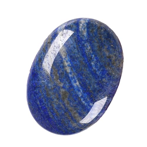 ZHIYUXI 2.4 Lapis Lazuli Palm Stone for Meditation