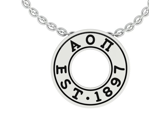 Alpha Omicron Pi�l�b�N���Xwith a 18 "�V���o�[�`�F�[�� ? Eternity Love ( aop-p013 )