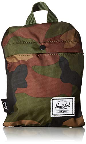 Herschel Packable Weekend Duffel Bag, Woodland Camo, One Size 22.0L