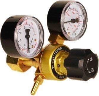 Pressure regulator Argon Co2 MIG MAG WIG filler welding gas pressure controller 0 to 315 Set by AJS.