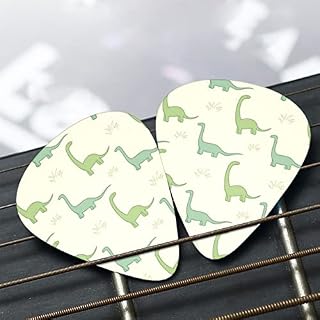 Ensemble de 12 médiators de guitare dinosaure pour guitare acoustique, guitare électrique, contrebasse, ukulélé - Les Beatles, Paul McCartney, John Lennon, RIngo Starr, George Harrison Ensemble de 12 médiators de guitare dinosaure pour guitare acoustique, guitare électrique, contrebasse, ukulélé – Image 7