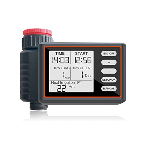 Kiboule Controlador de irrigação automático inteligente para casa jardim varanda família temporizado