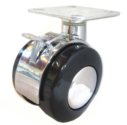 Roulettes de meuble en métal pour remplacer vos roues cassées et bloquer votre mobilier