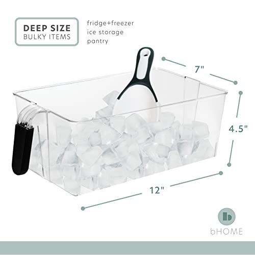 Bandeja para hielo con cucharón flexible, BPA seguro miniatura 2