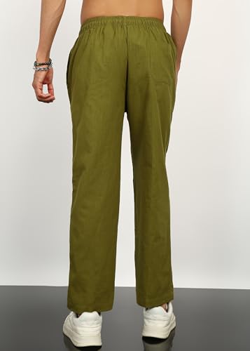 Image of Men's Cotton Linen Pajama