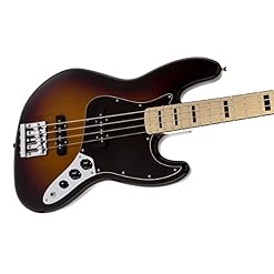 FENDER 0147702300 GEDDY LEE JAZZ BASS TOUCHE en érable couleurs SUNBURST Guitare électrique - Les Beatles, Paul McCartney, John Lennon, RIngo Starr, George Harrison FENDER 0147702300 GEDDY LEE JAZZ BASS TOUCHE en érable couleurs SUNBURST Guitare électrique – Image 4