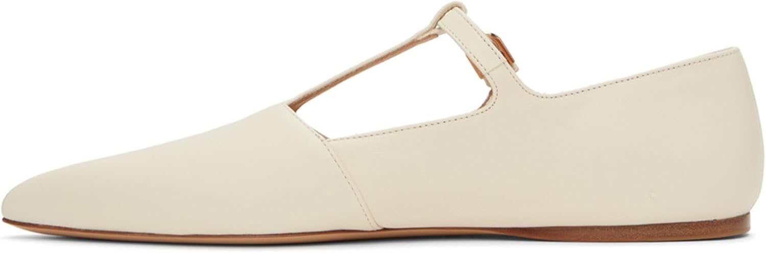 Women’s Fashion Mary Jane Flats Comfortable Pointed Closed Toe T Strap Buckle Work Office Business Ballet Flat Shoes for Women