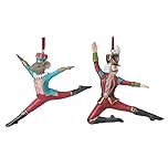 Heaven Sends Two Nutcracker and Festive Rat Christmas Tree Decorations