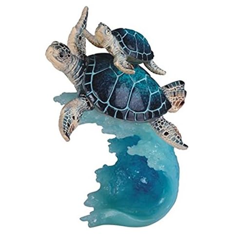 StealStreet SS-G-90141 8.75" Sea Turtle Swimming with Baby - Collectible Figurine Statue Cover